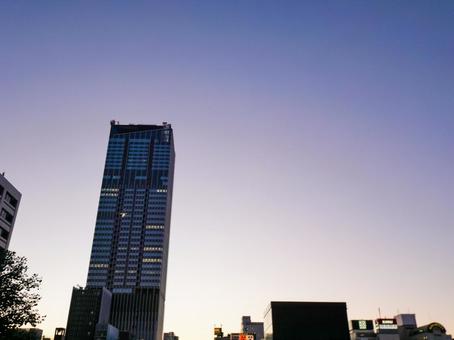 コンラッド名古屋（建設中） コンラッド名古屋,コンラッド,ランドマークの写真素材