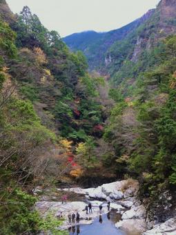 十津川村の山と川 十津川村,山,川の写真素材