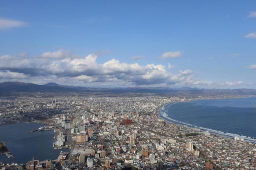 函館山 函館山 函館,函館山,函館観光の写真素材