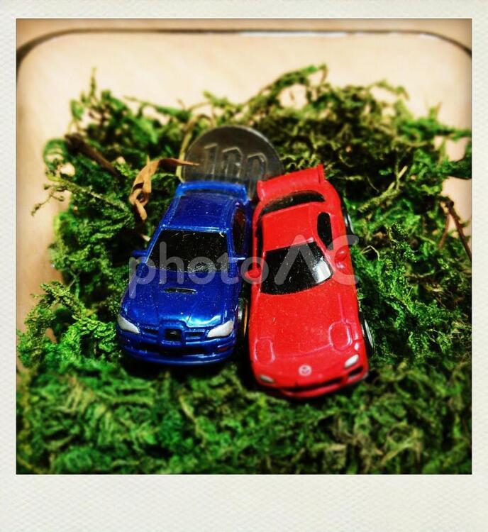 車のおもちゃ 車,自動車,おもちゃの写真素材