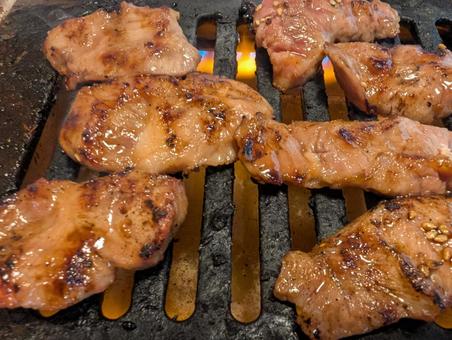 焼肉 焼肉,外食,ロースターの写真素材