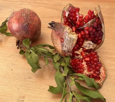 ザクロ ざくろ,柘榴,ザクロの写真素材