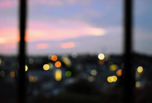 朝空と眠る街並み 朝空と眠る街並みの写真