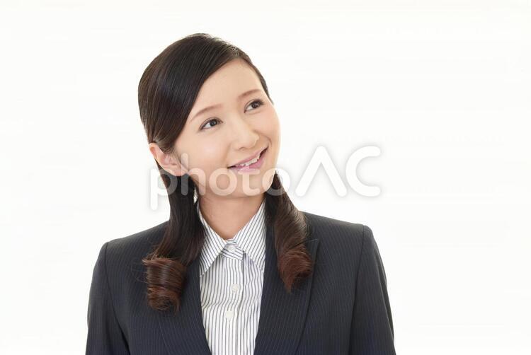 笑顔のビジネスウーマン 女性,ビジネスウーマン,女の写真素材