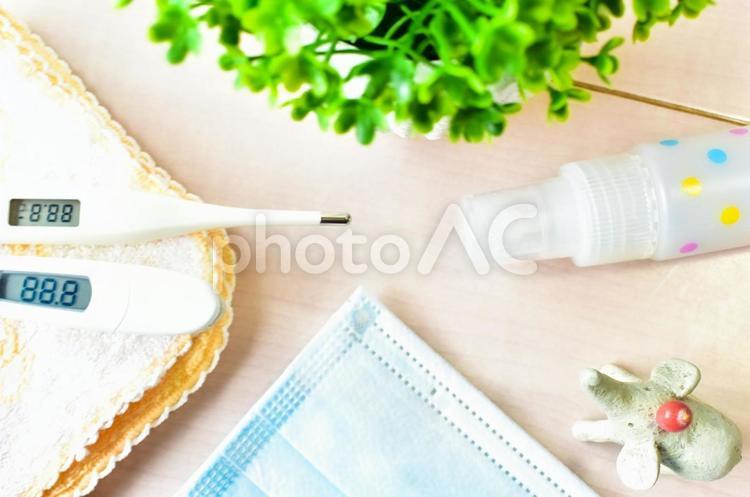 衛生用品 マスク,コロナ,新しい生活様式の写真素材