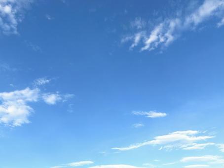 背景用青空 背景用青空 青空,晴れ,晴天の写真素材
