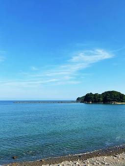 爽やかな空と海 爽やかな空と海 空,海,爽やかの写真素材