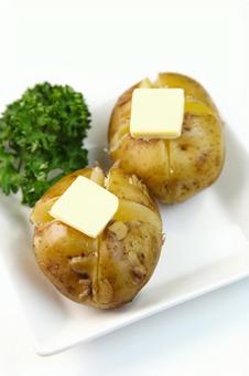 じゃがバター じゃがバターの写真