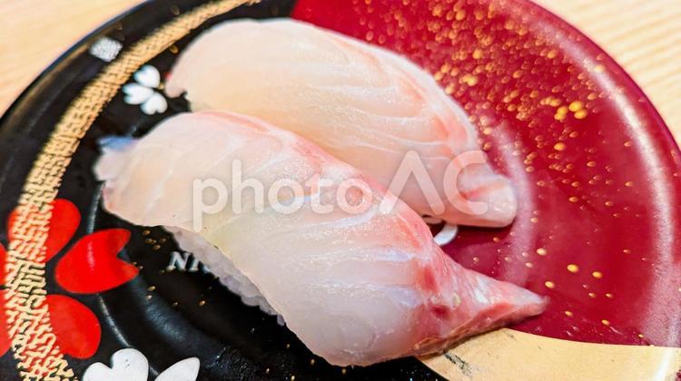 真鯛のにぎり寿司 寿司,真鯛,握り寿司の写真素材