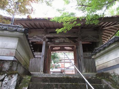鳥取県-豊乗寺-山門 鳥取県-豊乗寺-山門 豊乗寺,寺,宇谷山の写真素材