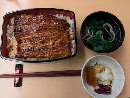 おいしいうな重 おいしいうな重 うな重,鰻,ランチの写真素材
