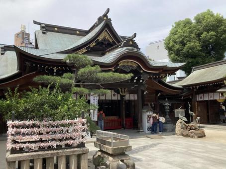 櫛田神社 櫛田神社 櫛田神社,福岡市博多区,神社仏閣の写真素材
