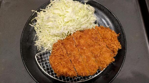 トンカツ トンカツ,トンカツ定食,カツの写真素材