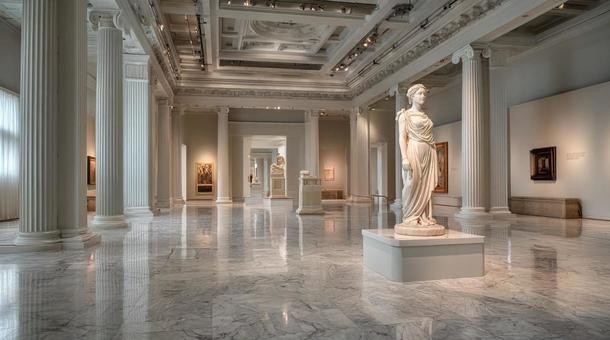 美術館の写真