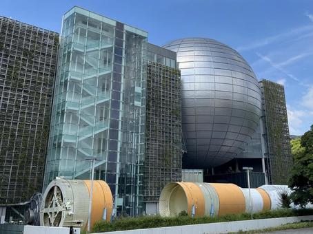 名古屋市科学館 名古屋市科学館 プラネタリウム,空,球の写真素材
