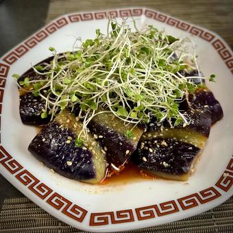 茄子の中華風 茄子の中華風の写真