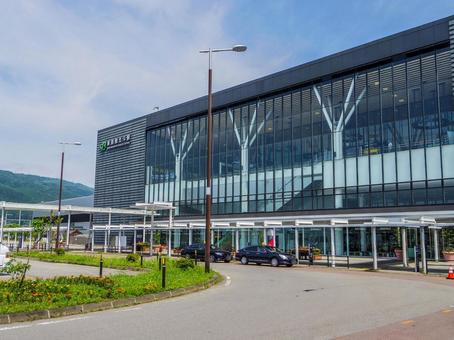 【北海道】新函館北斗駅南口 【北海道】新函館北斗駅南口 新函館北斗駅南口,新函館北斗駅,北斗市の写真素材