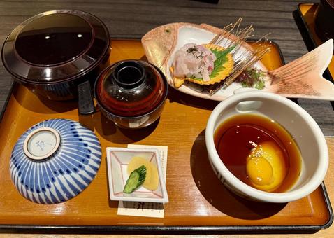 宇和島の鯛めし 鯛めし,鯛飯,宇和島の写真素材