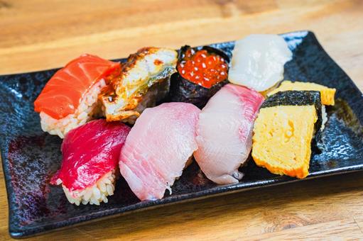 寿司盛り合わせ 寿司,盛り合わせ,握り寿司の写真素材