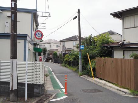 祖師ヶ谷の街並み(東京都・世田谷区) 祖師ヶ谷の街並み(東京都・世田谷区) 祖師ヶ谷,街並み,成城9丁目の写真素材