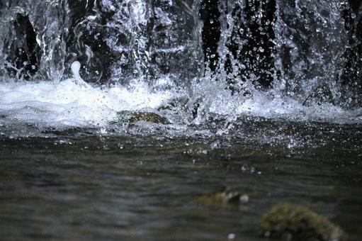 躍る水 飛沫,瞬間,エネルギーの写真素材
