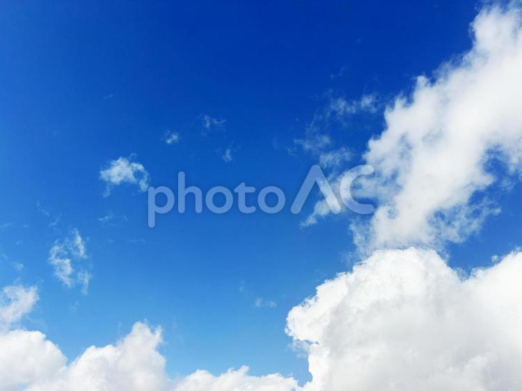 爽やかな空模様 テクスチャ,空,空模様の写真素材