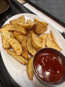 フライドポテト フライドポテト フライドポテト,ポテト,じゃがいもの写真素材