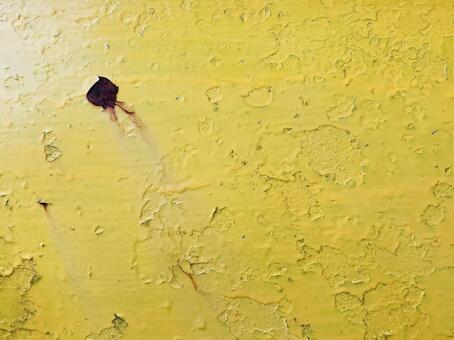 イエロー滑り台テクスチャー イエロー,滑り台,遊具の写真素材