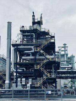 コンビナート198 コンビナート,工場,バイオマスの写真素材