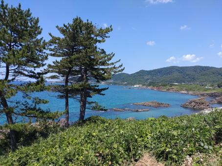 京丹後の夏の海 京丹後の夏の海 風景,自然,景色の写真素材