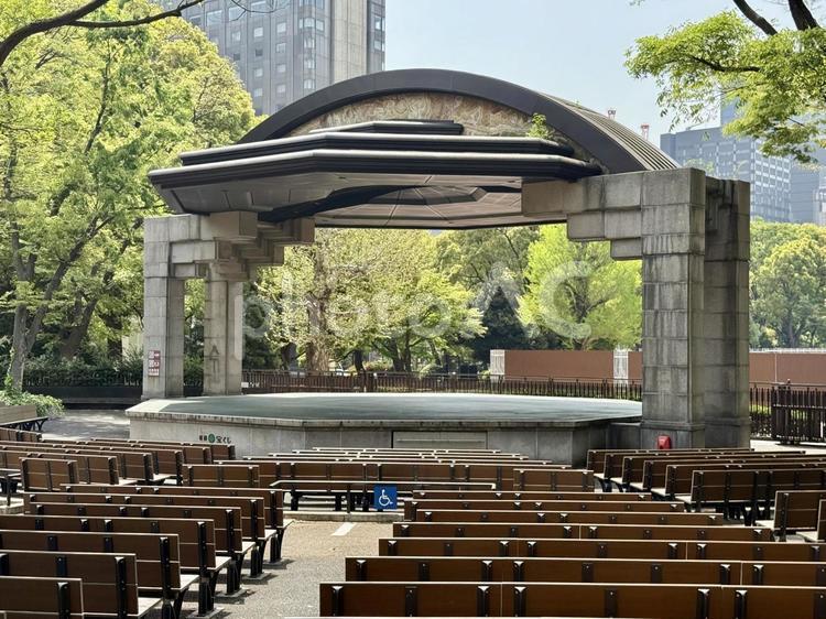 日比谷公園　小音楽堂前 霞ヶ関,千代田区,都会の写真素材