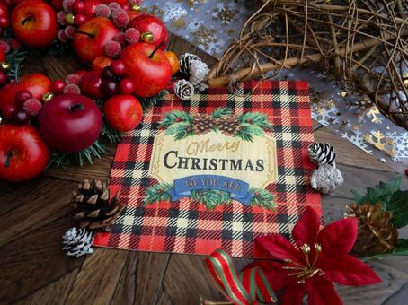 メリークリスマス.1 クリスマス,メッセージ,１２月の写真素材