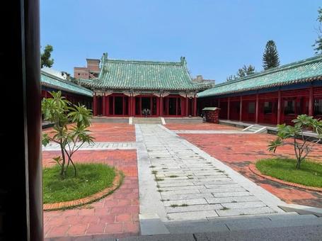 延平郡王祠　台南　台湾 延平郡王祠,台南,台湾の写真素材