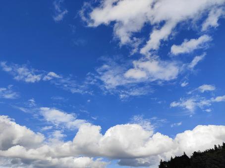 空の写真 空,風景,雲の写真素材