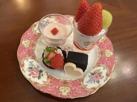 女子会スイーツ 女子会スイーツの写真