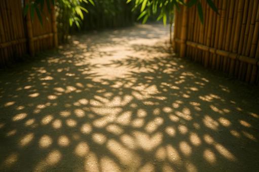 竹林に映る斑影 竹林に映る斑影の写真
