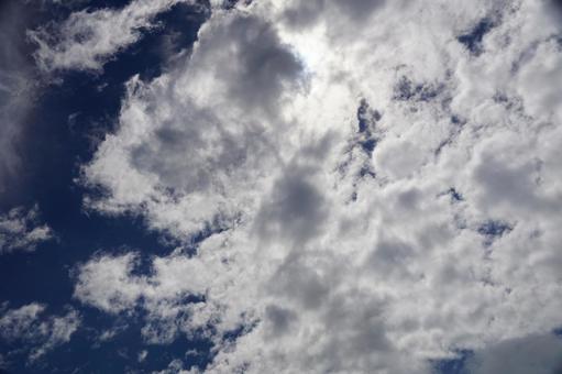 晴れた空の風景の写真