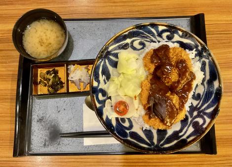 加古川名物 ヒレカツめし 加古川名物 ヒレカツめしの写真