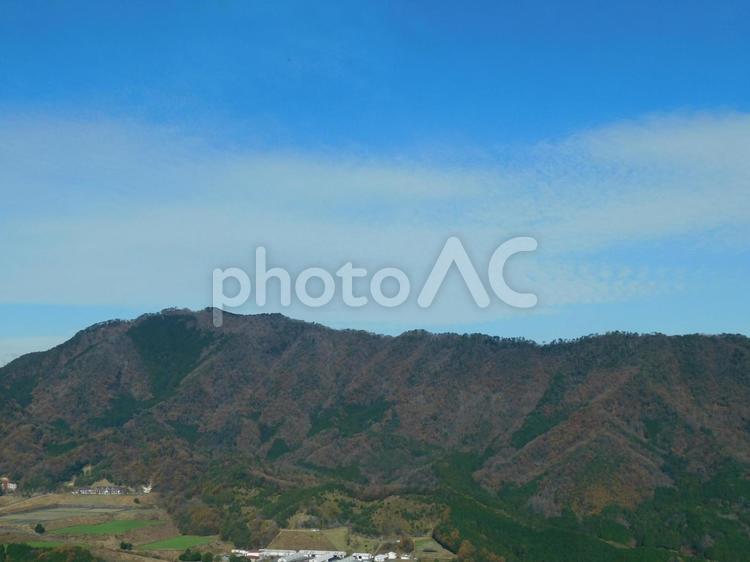 竹田城跡から見た風景2 風景,兵庫県,朝来市の写真素材