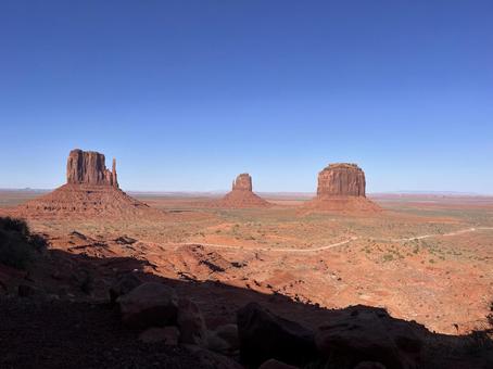 モニュメントバレー。自然の景色。 モニュメントバレー。自然の景色。 自然,景色,アメリカの写真素材