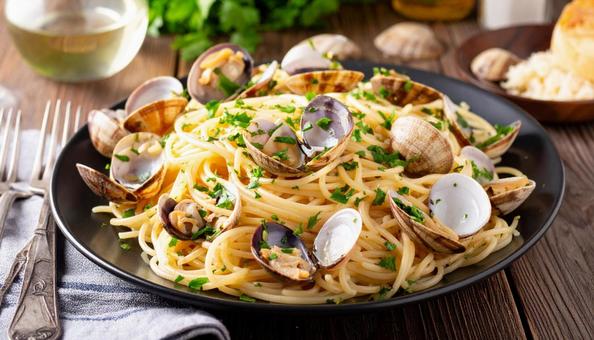 ボンゴレスパゲッティの写真