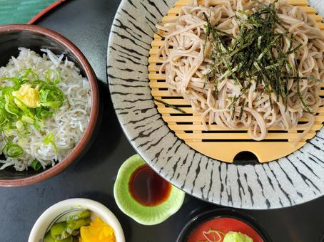 Zaru soba lunch, JPG