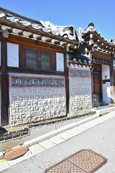 プッチョン・ハノンマウル 北村韓屋村,プッチョン・ハノンマウル,韓国の写真素材