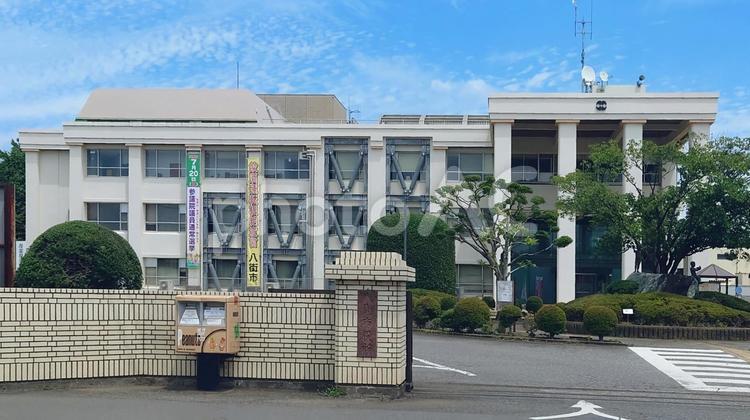 八街市役所 市庁舎 千葉県八街市 八街市役所,本庁舎,建物の写真素材