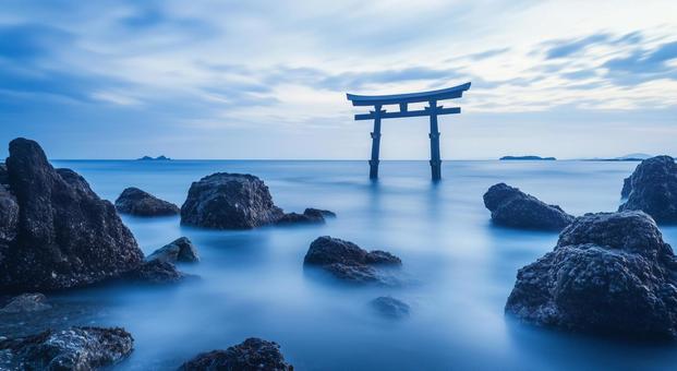 神社の風景 神社の風景の写真