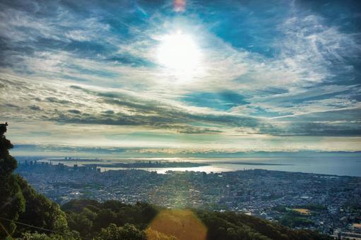 神戸市長田区 高取山の風景 神戸市長田区 高取山の風景の写真