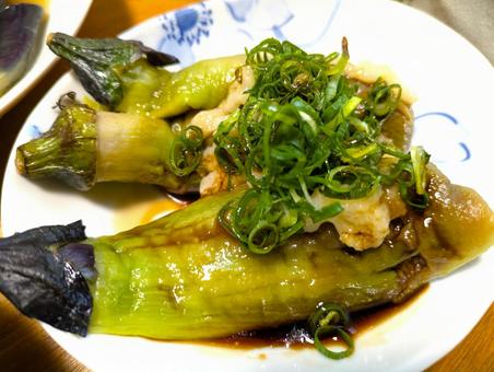 Photo, grilled eggplant, eggplant, vegetables, 