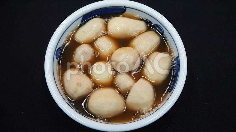 里芋の煮転がし・家庭料理 里芋の煮転がし,里芋,煮物の写真素材