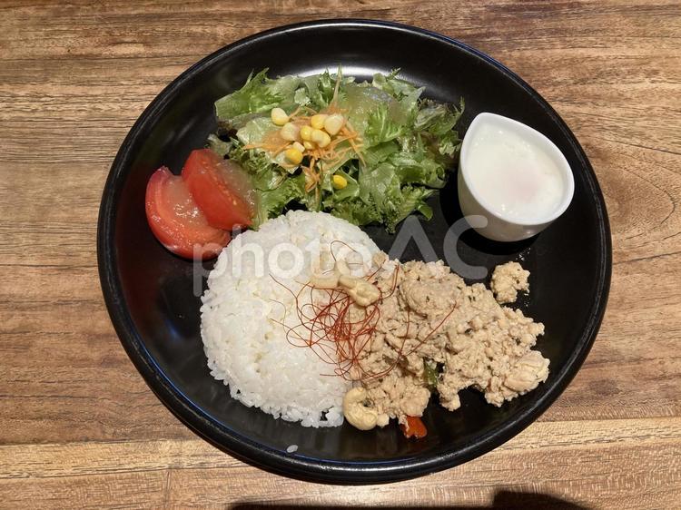 ガパオライス ガパオライス,ガパオ,タイ料理の写真素材