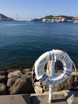 長崎の海 長崎の海 長崎,観光,海の写真素材
